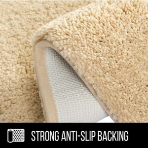 Microfiber Bath Mat- Beige