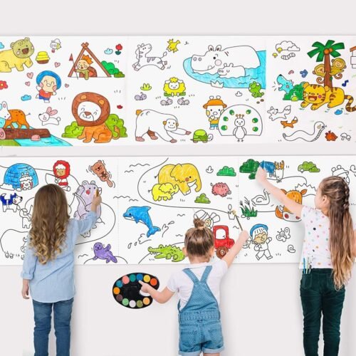 Creative Wall Coloring Roll