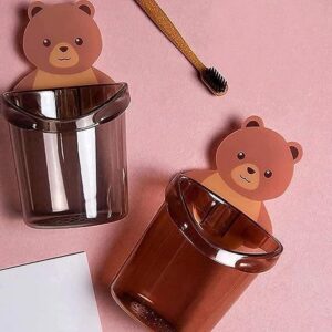 Teddy Toothbrush Holder