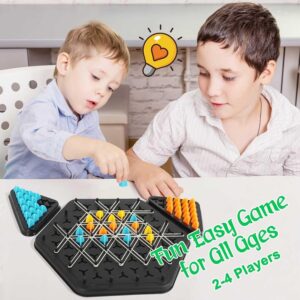 Triangle Chain Strategy Board Game