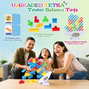 Tetra Tower Balance Stacking Game