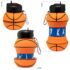 Collapsible Basketball Water Bottle