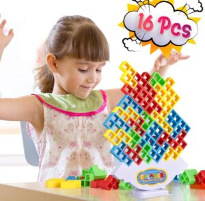 Tetra Tower Balance Stacking Game