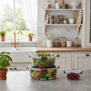 3 Pcs Food Storage Containers