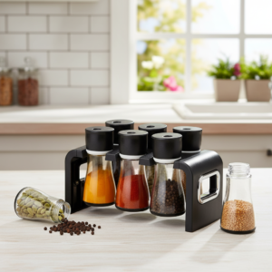6-Jar Spice Organizer Rack
