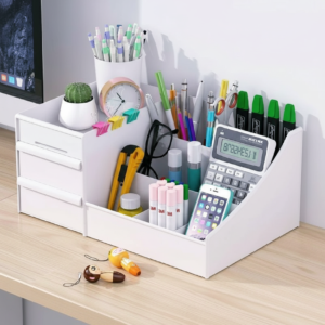 Desk Organizer with Drawers