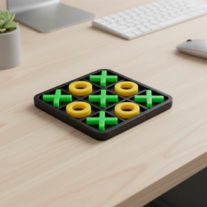 Whisk_2fbc4f9e243f9d58a0a47b0dc735e9cbdr (3) Classic Tic Tac Toe Game Set