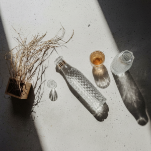 Diamond Textured Water Bottle