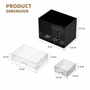Desk Organizer Drawer Storage Box