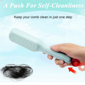 Self-Cleaning Hair Brush