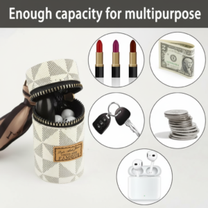 Mini Zip Keychain Pouch