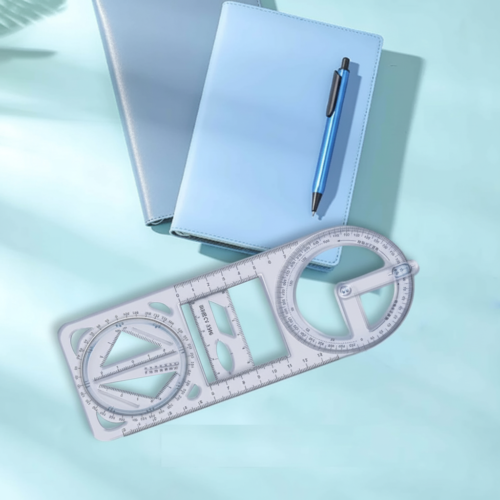 Multifunction Geometry Scale Ruler Set