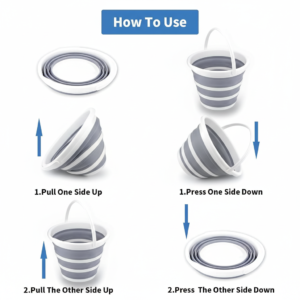 Foldable Silicone Bucket