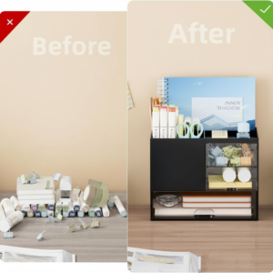 Desk Organizer Drawer Storage Box