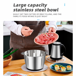 Electric Steel Meat Grinder – 5L