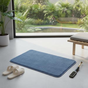 Whisk_9763e19e840d51482e14a3cc4bba4dc1dr Microfiber Bath Mat Blue