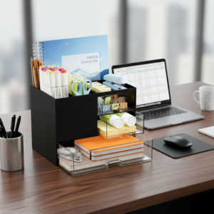 Desk Organizer Drawer Storage Box