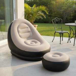 Air Sofa Chair with Footrest