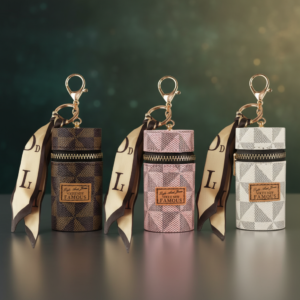 Mini Zip Keychain Pouch