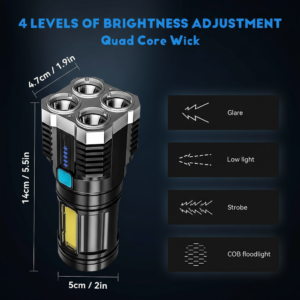 Rechargeable LED Flashlight