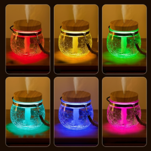 LED Crystal Jar Humidifier