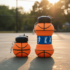 Collapsible Basketball Water Bottle