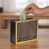 Wooden Piggy Bank Box