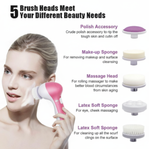 5-in-1 Electric Facial Massager