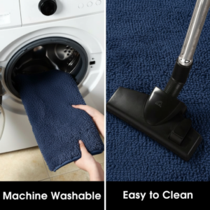 Microfiber Bath Mat Navy Blue