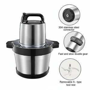 Electric Stainless Steel Chopper 6ltr