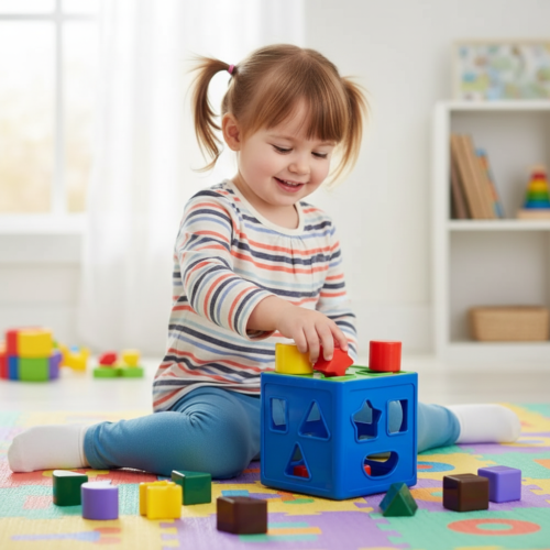 Smart Shape Sorter Cube