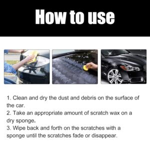 Scratch Fix Car Polish Wax
