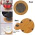 Wooden Coasters Set Round