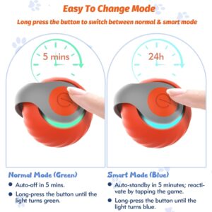 Rolling Interactive Cat Toy Ball