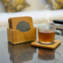 Wooden Coasters Set Square