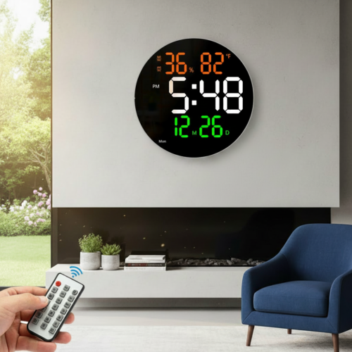 Smart LED Wall Clock