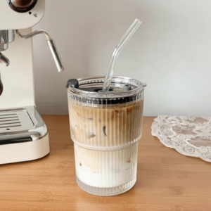 Glass Tumbler Sipper