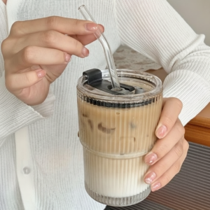 Glass Tumbler Sipper