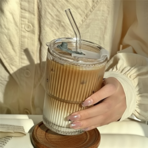 Glass Tumbler Sipper