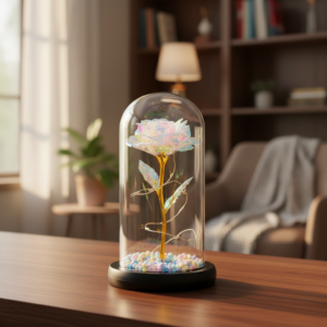 Glow Rose Dome Light