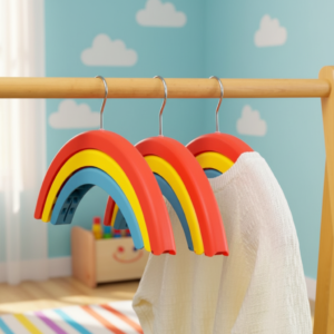 Rainbow Design Cloth Hanger