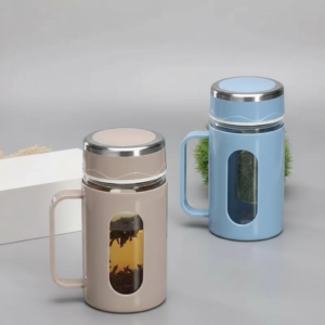 Glass Sipper Mug