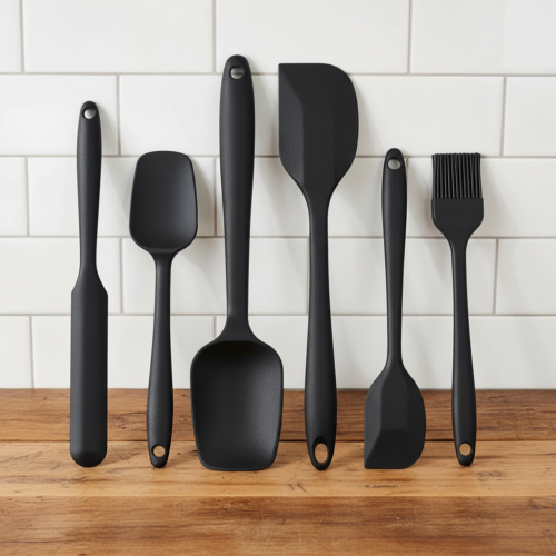 Silicone Kitchen Spatula Set
