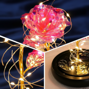 Rose Flower Night Light pink