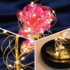 Rose Flower Night Light pink