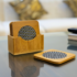 Wooden Coasters Set Square