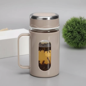 Glass Sipper Mug