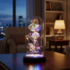 Glow Rose Dome Light