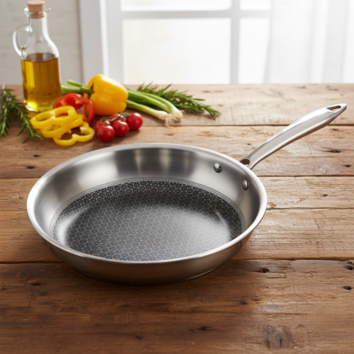 Steel Frying Pan 24 Cm