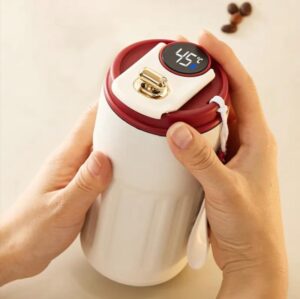 Travel Tumbler Red & White